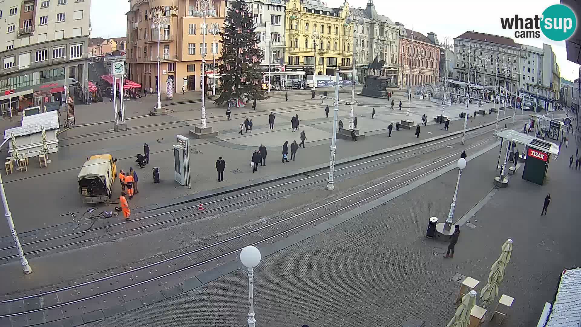 Zagreb -Trg Bana Jelačića