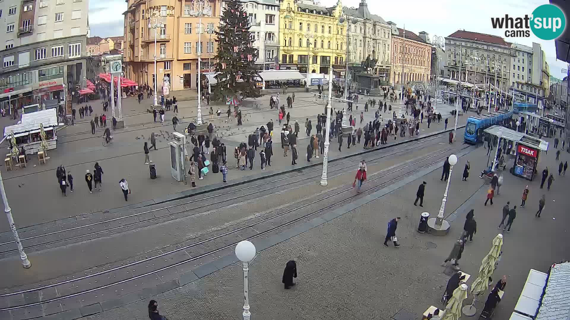 Zagabria – piazza Ban Jelačić