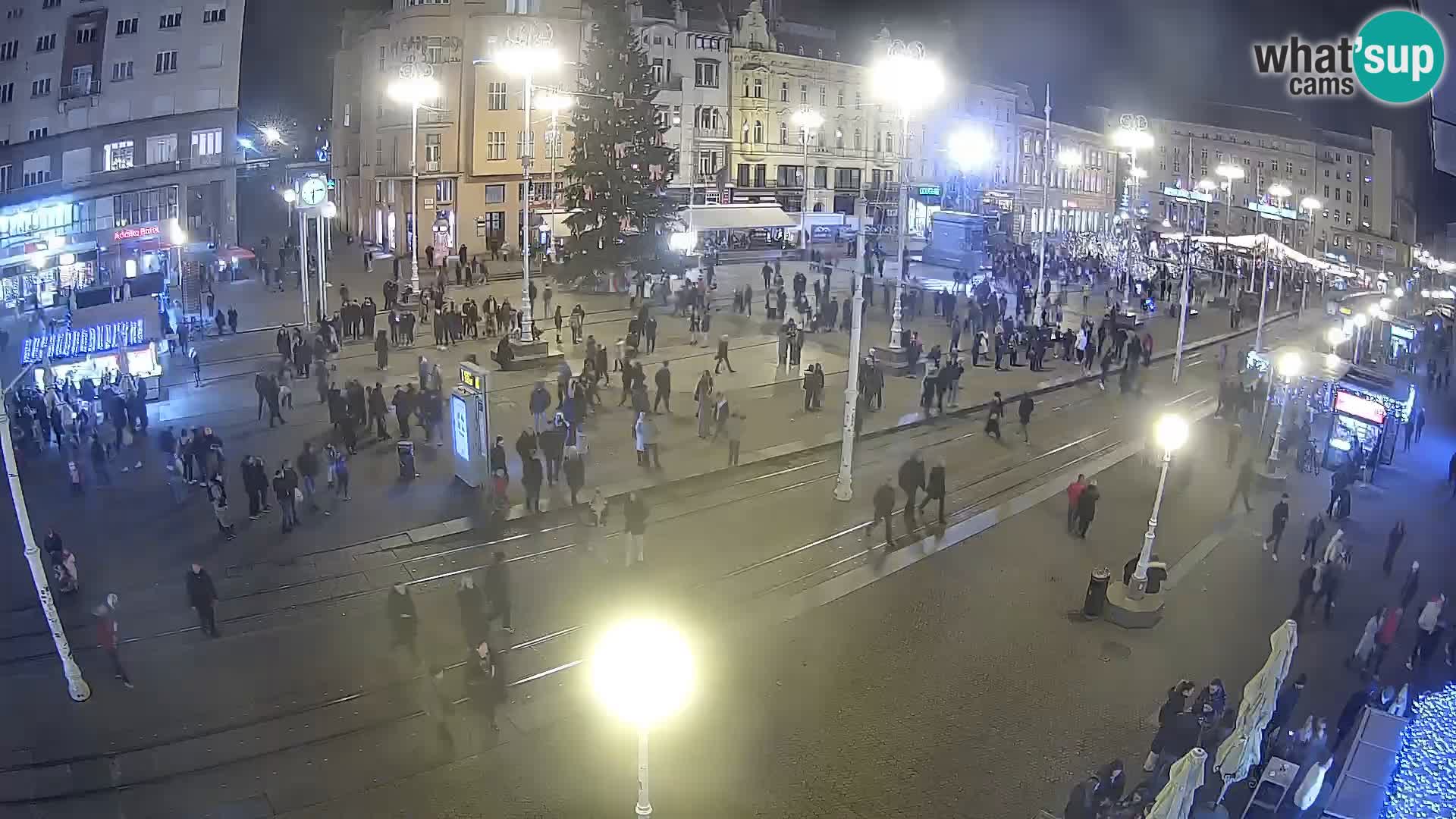 Spletna kamera Zagreb Ban Jelačić