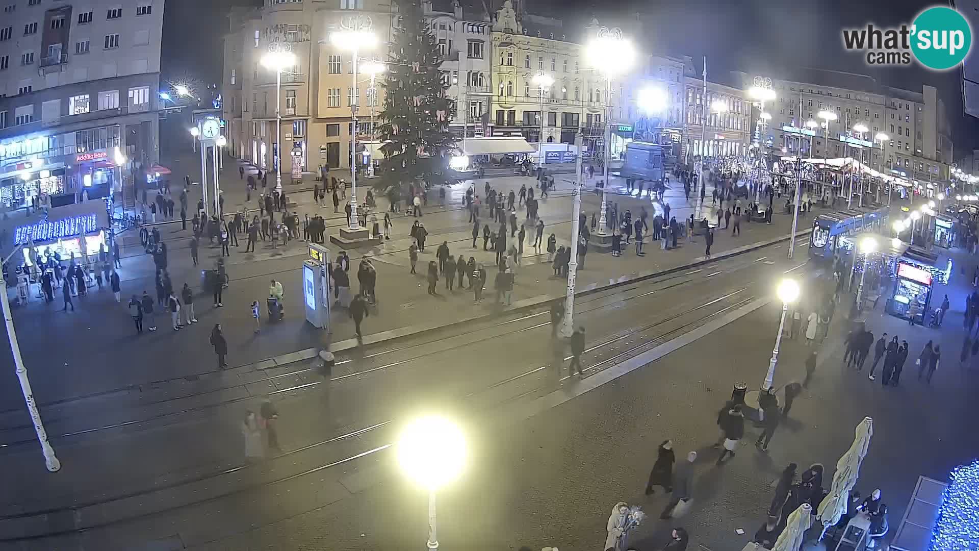 Webcam Zagabria Ban Jelacic piazza | Croazia