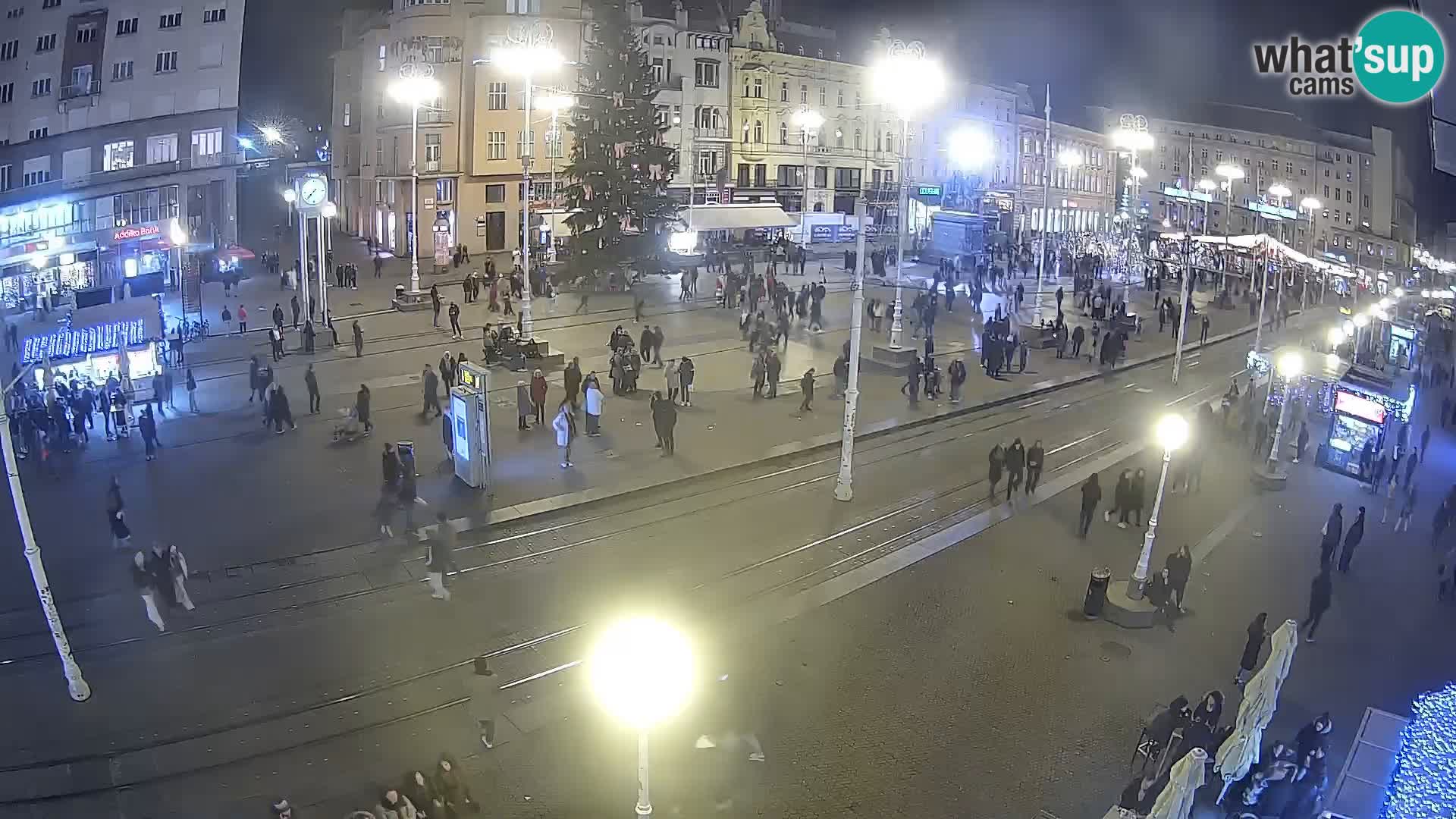 Webcam Zagabria Ban Jelacic piazza | Croazia