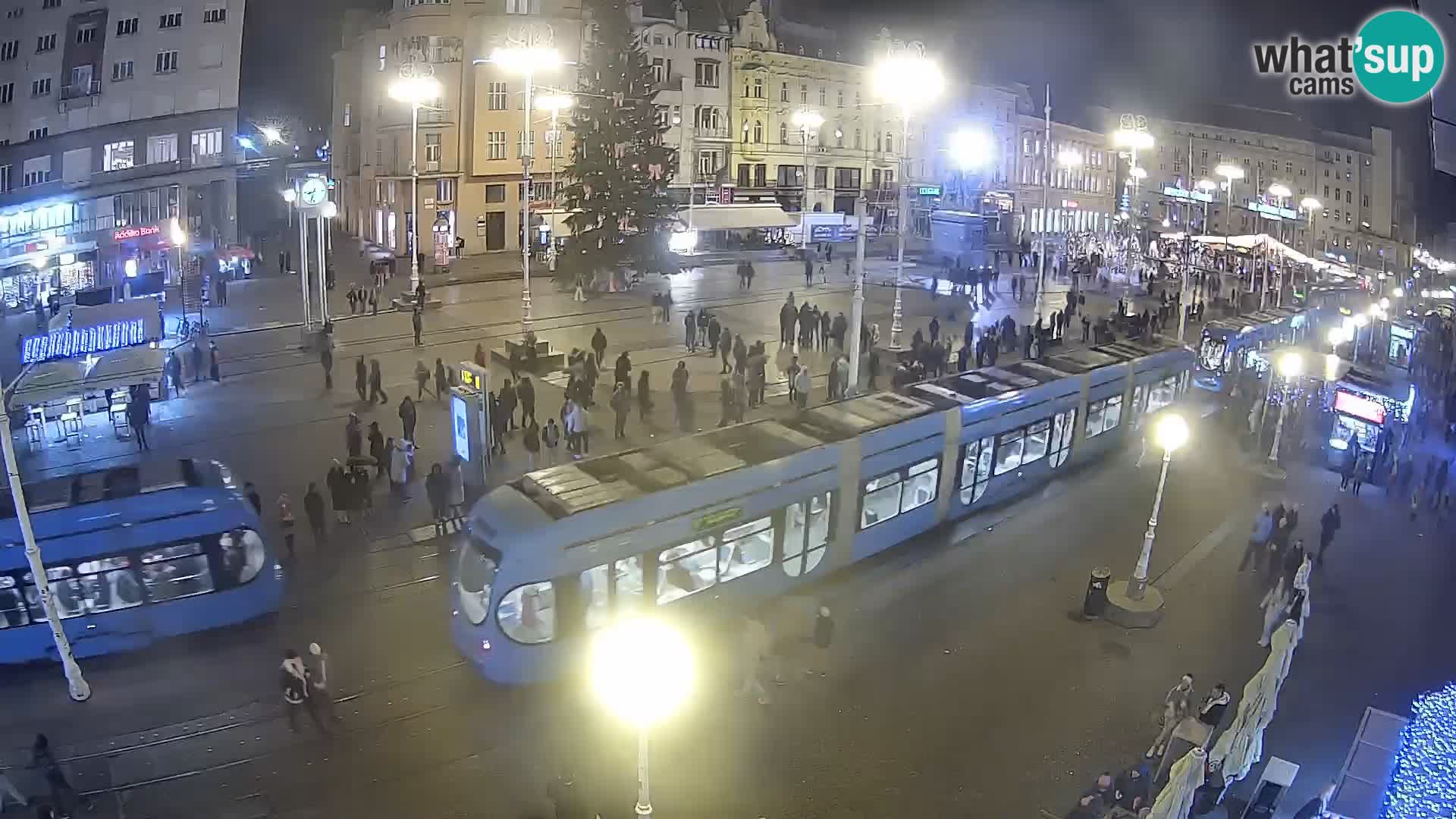 Spletna kamera Zagreb Ban Jelačić