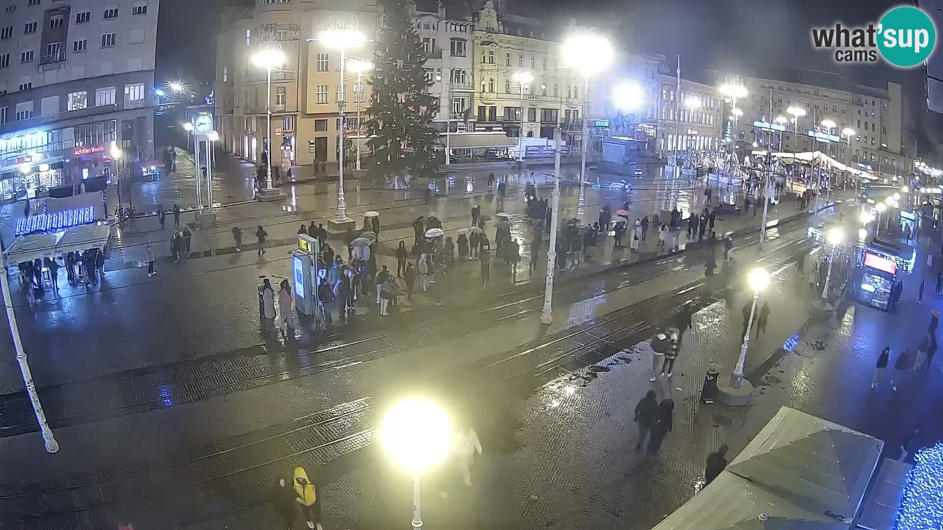 Zagreb webcam Ban Jelacica Platz | Kroatien