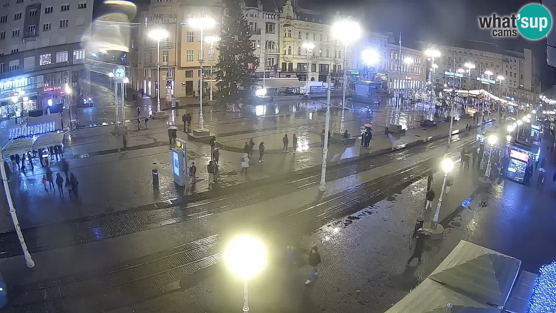 Zagreb live cam Bana Jelačića