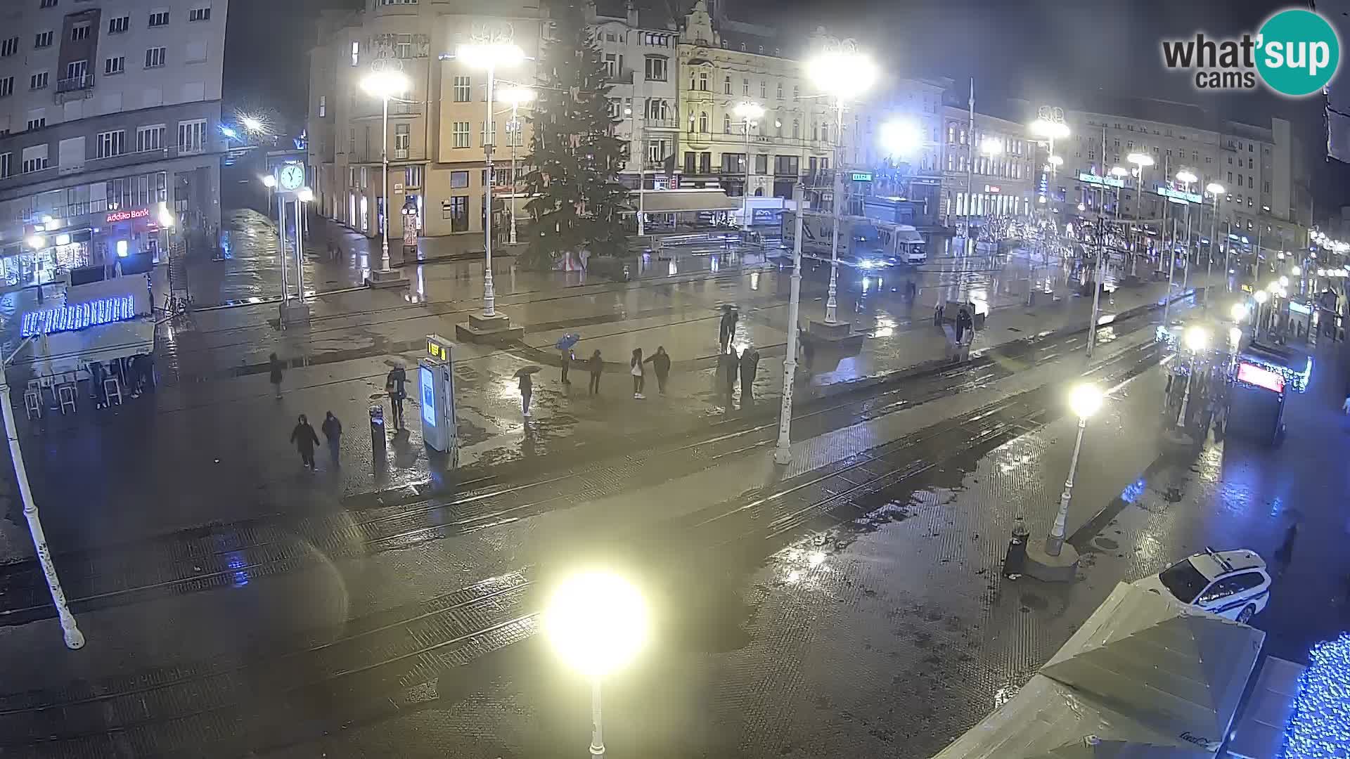 Live Cam Zagreb Ban Jelačić place | Croatie