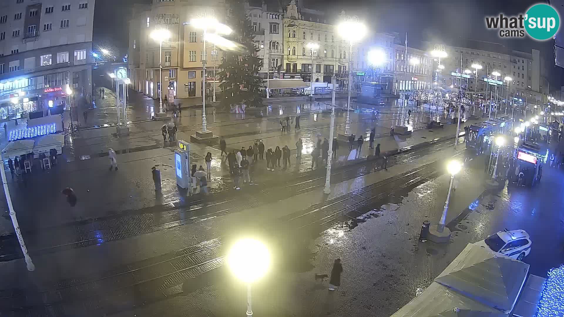 Webcam Zagabria Ban Jelacic piazza | Croazia