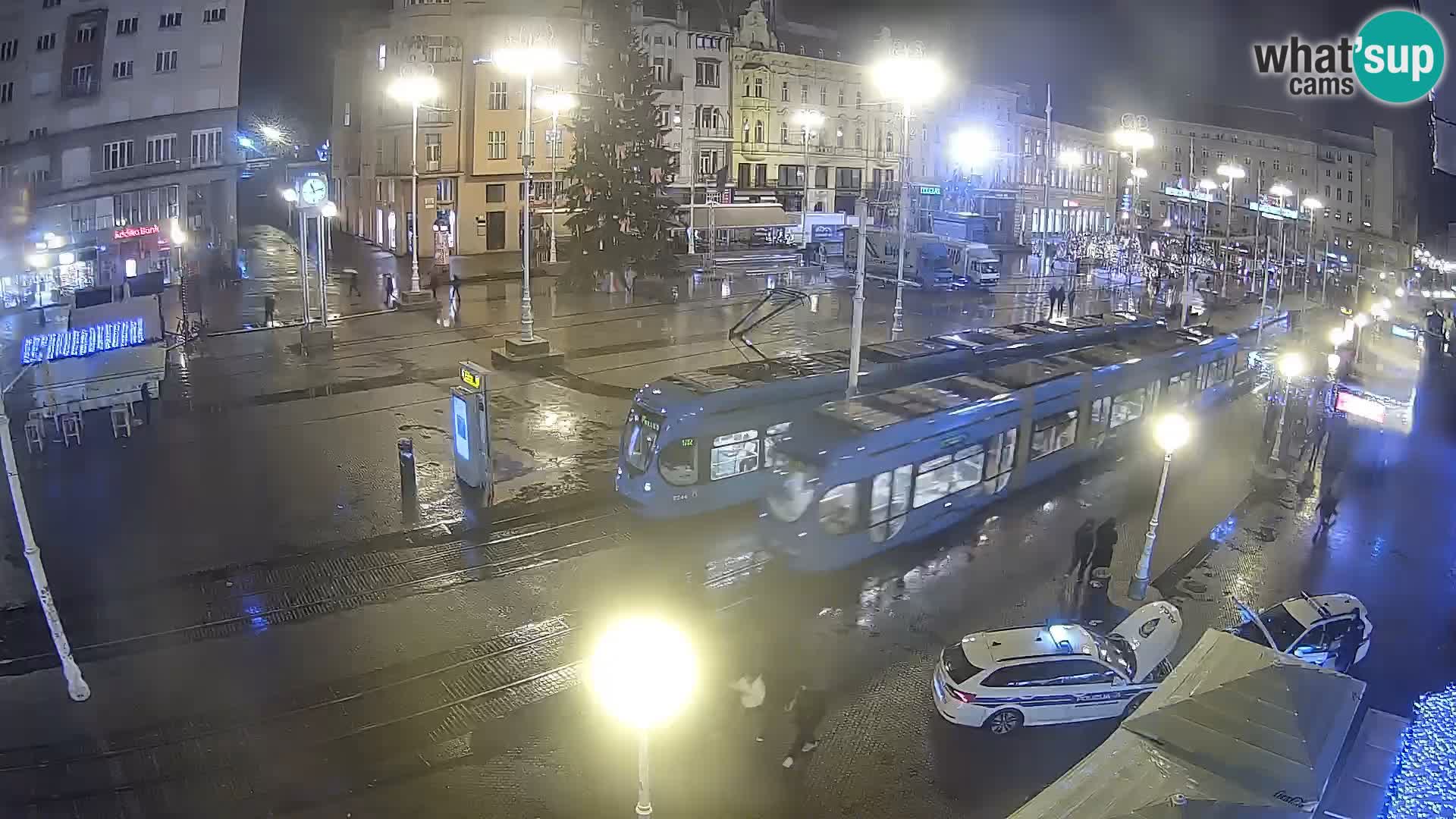 Live Cam Zagreb Ban Jelačić place | Croatie