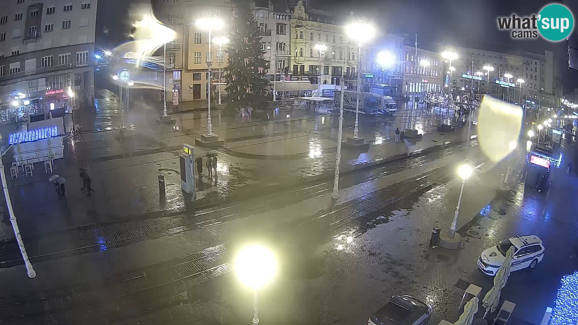 Live Cam Zagreb Ban Jelačić place | Croatie