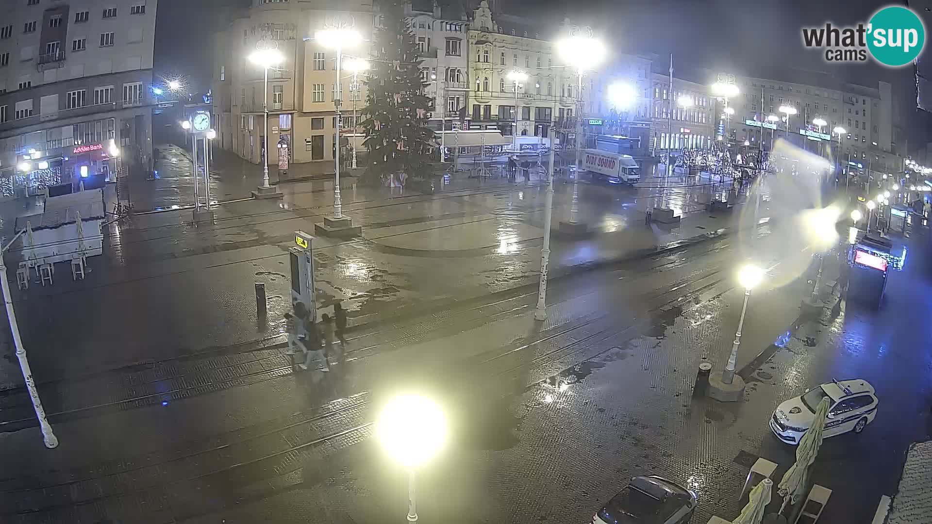 Live Cam Zagreb Ban Jelačić place | Croatie