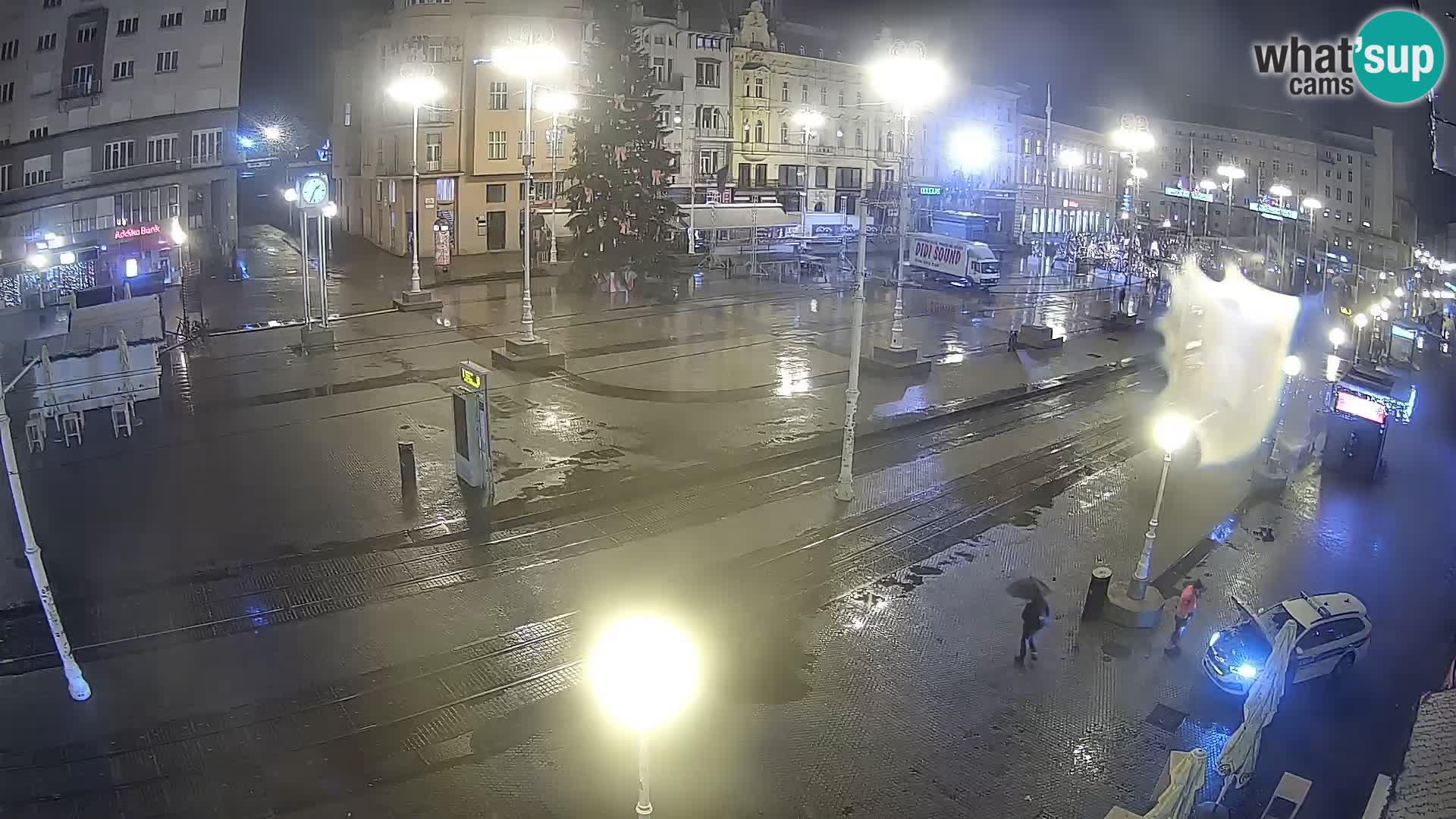 Zagreb live cam Bana Jelačića