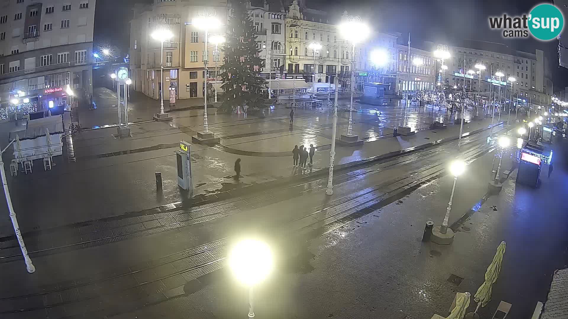 Live Cam Zagreb Ban Jelačić place | Croatie