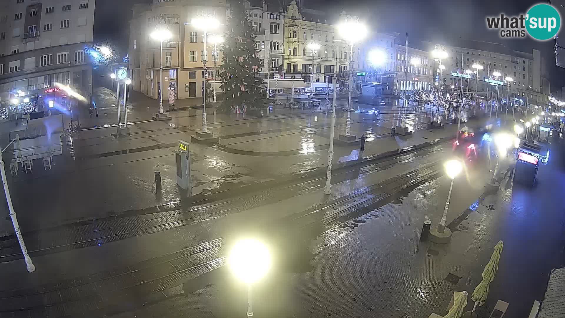 Live Cam Zagreb Ban Jelačić place | Croatie