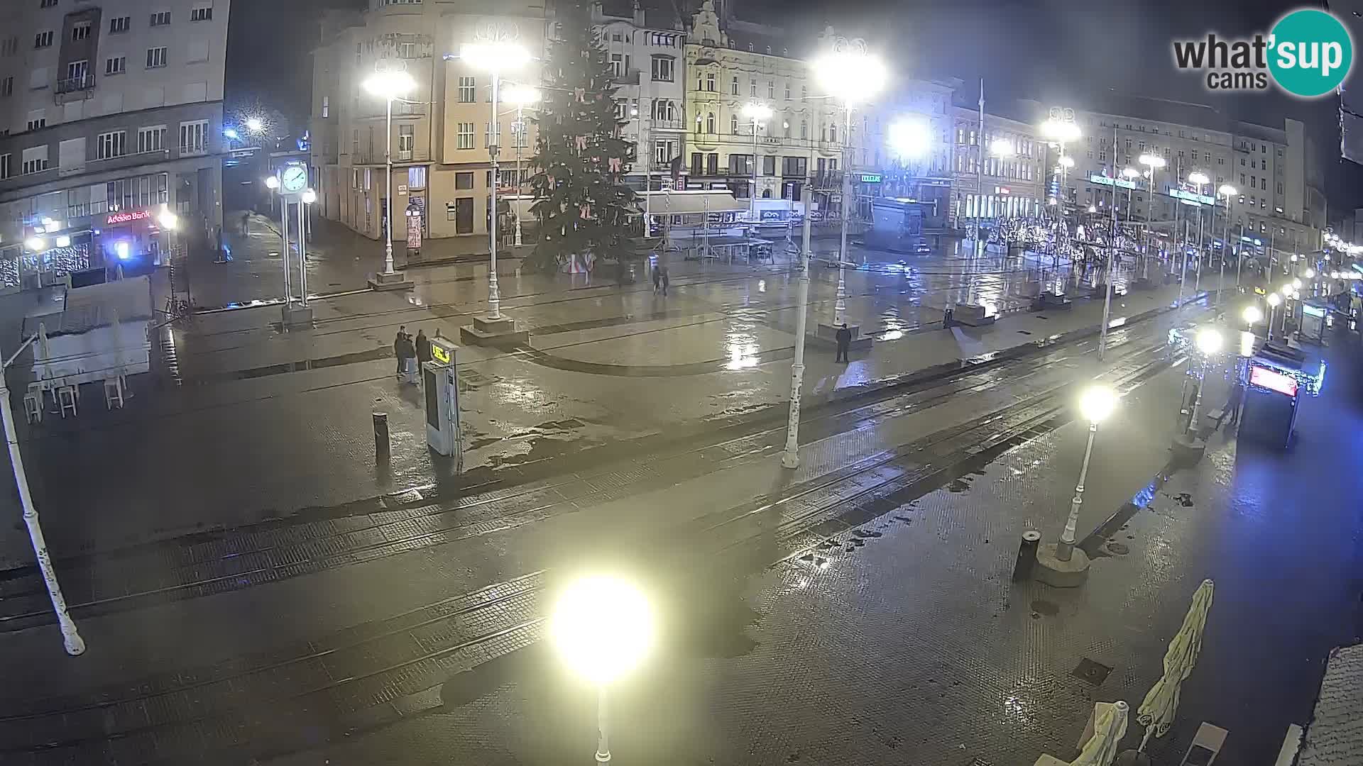 Spletna kamera Zagreb Ban Jelačić