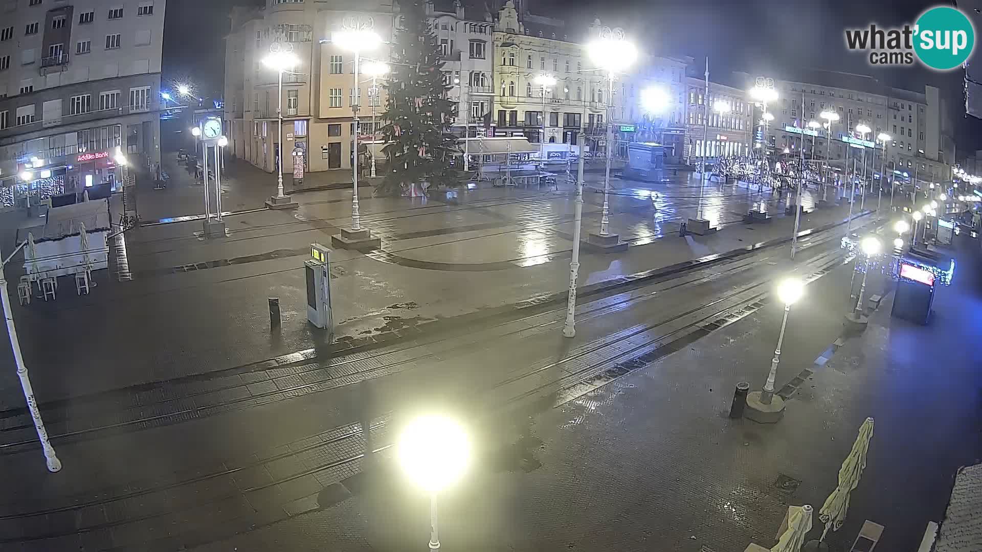 Live Cam Zagreb Ban Jelačić place | Croatie