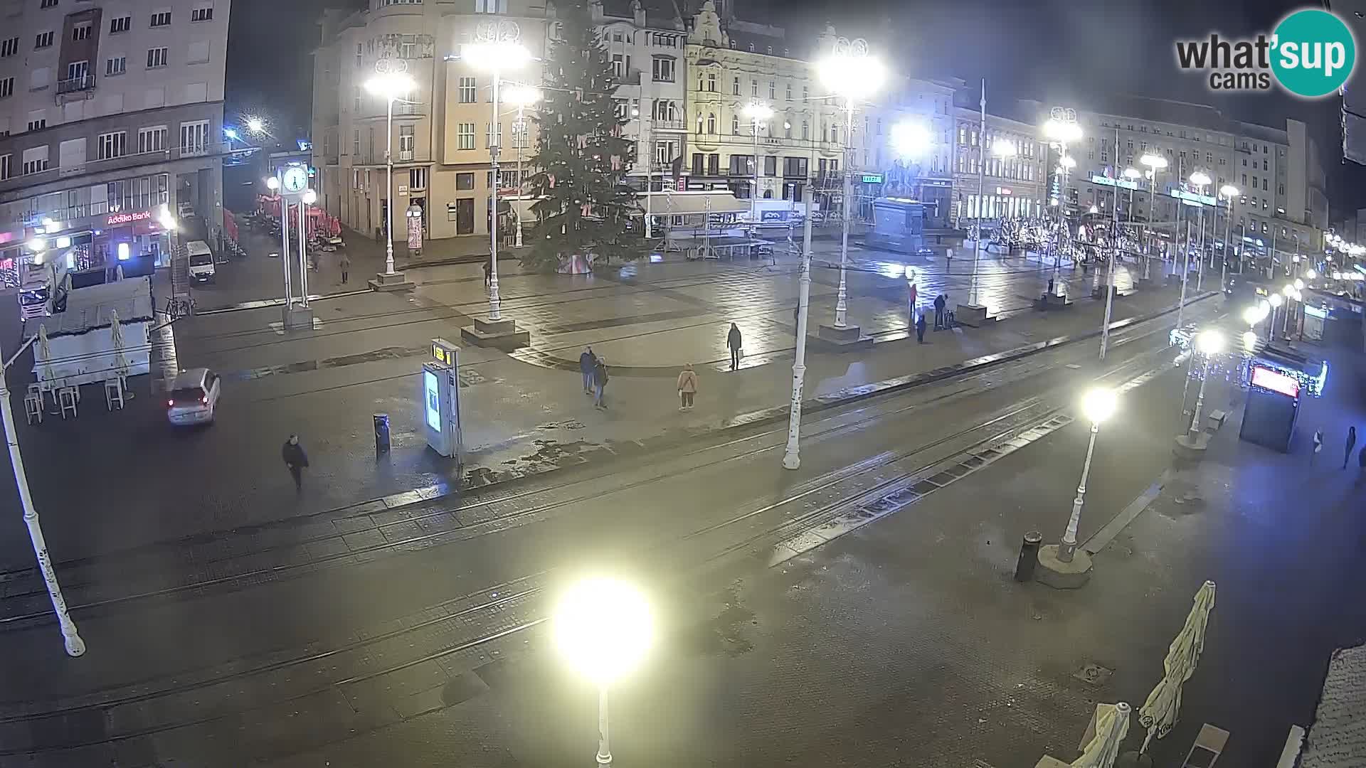 Zagreb live cam Bana Jelačića