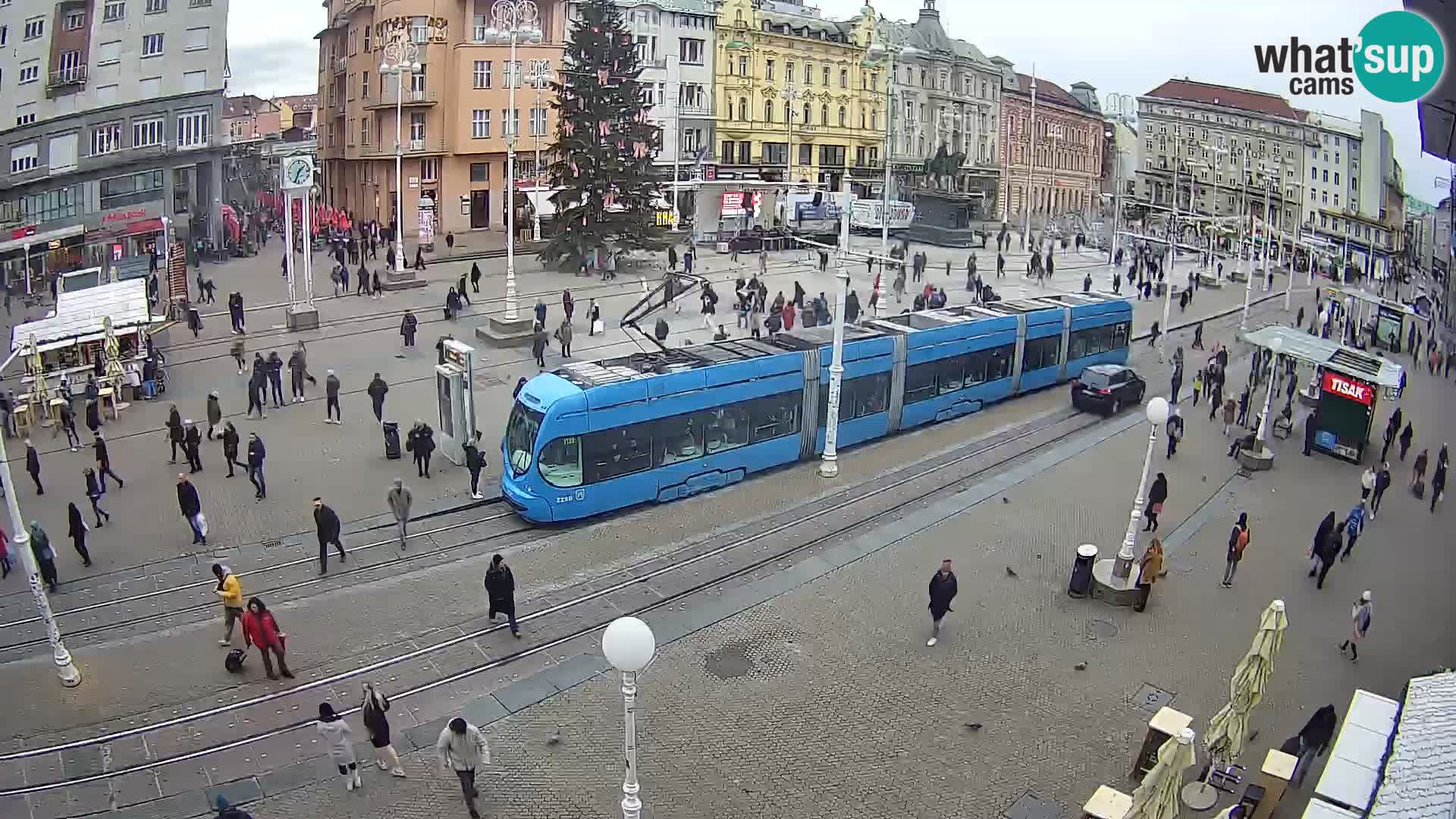 Zagreb -Trg Bana Jelačića