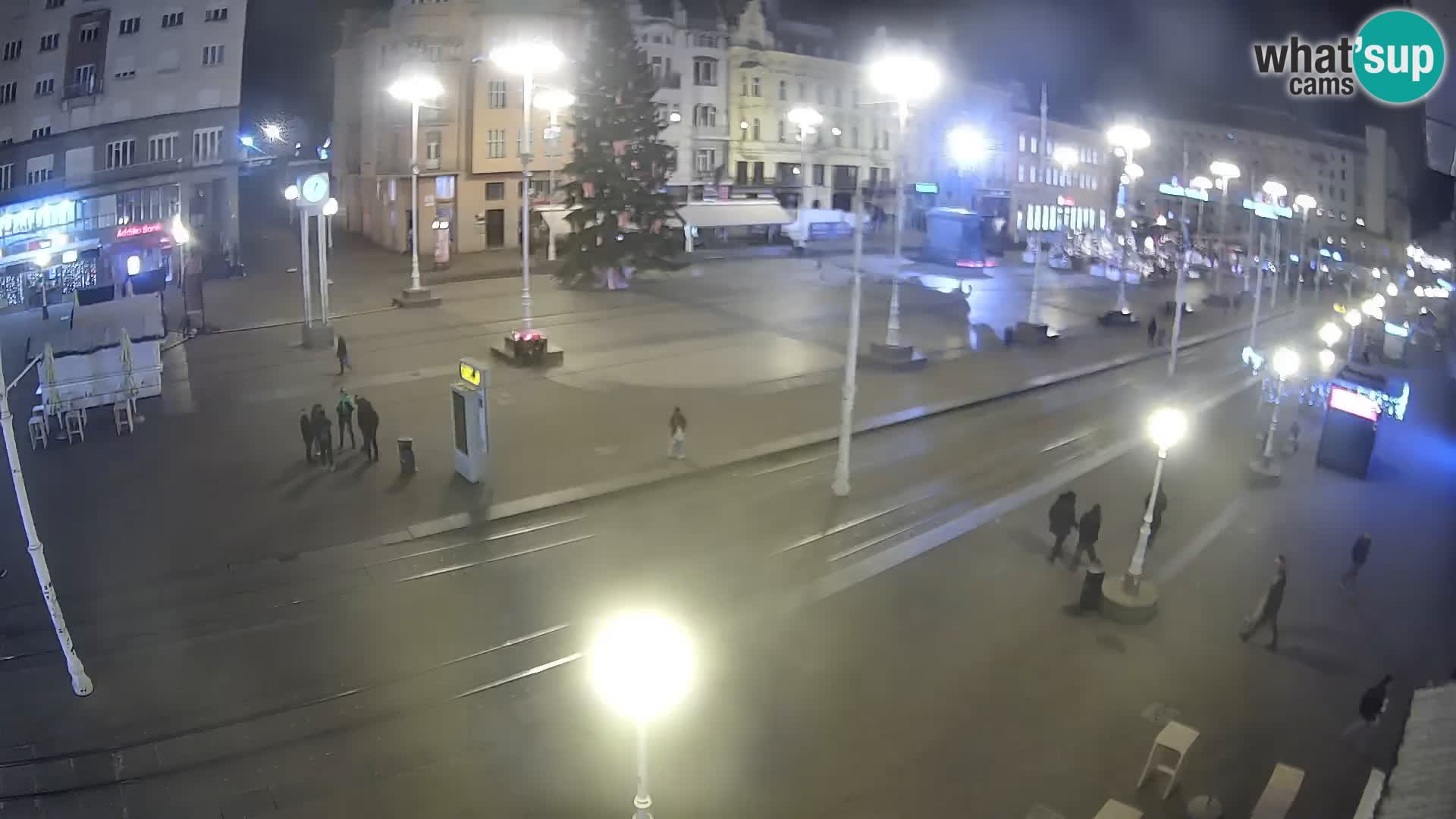 Zagreb webcam Ban Jelacica Platz | Kroatien