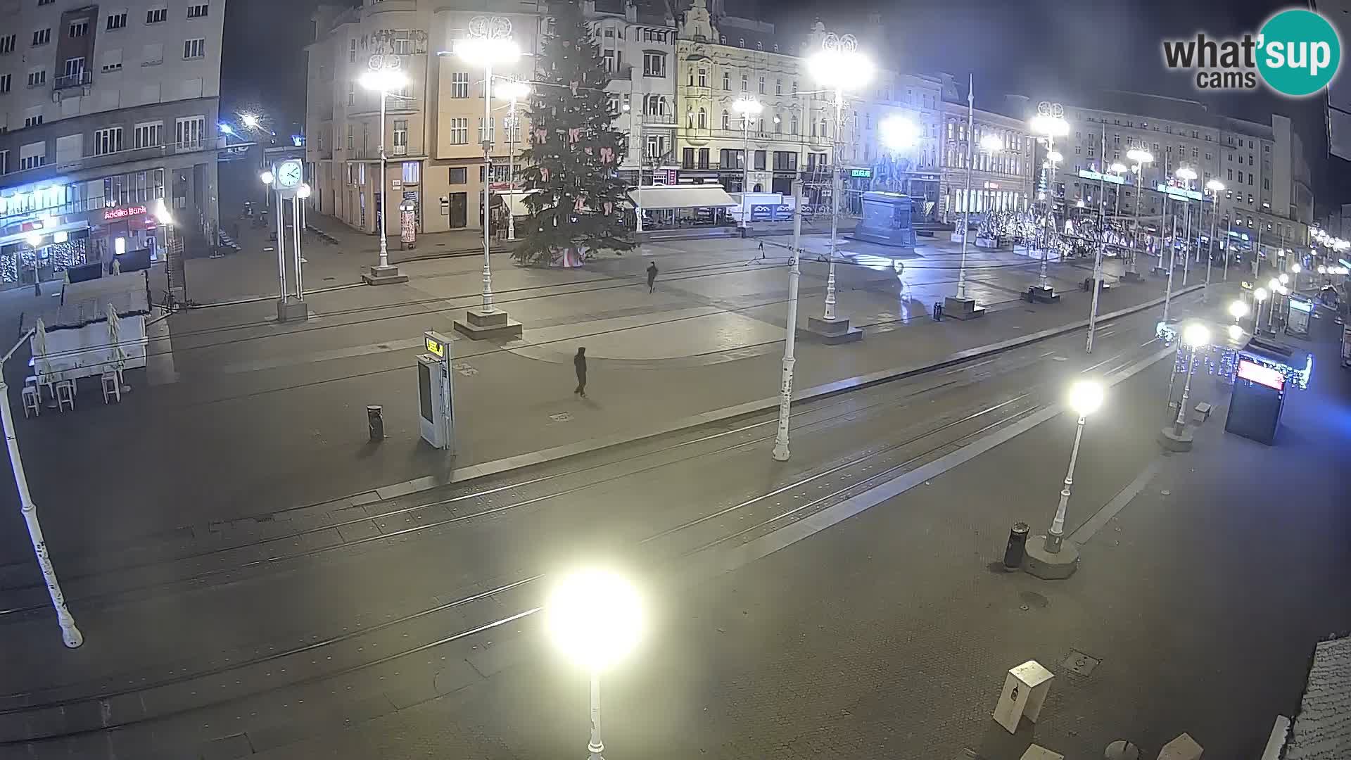 Zagreb live cam Bana Jelačića