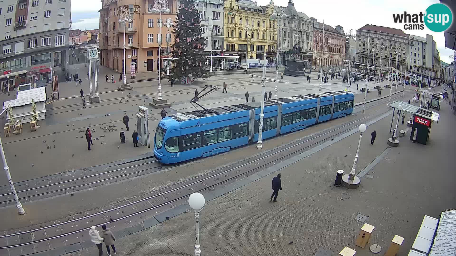 Zagabria – piazza Ban Jelačić