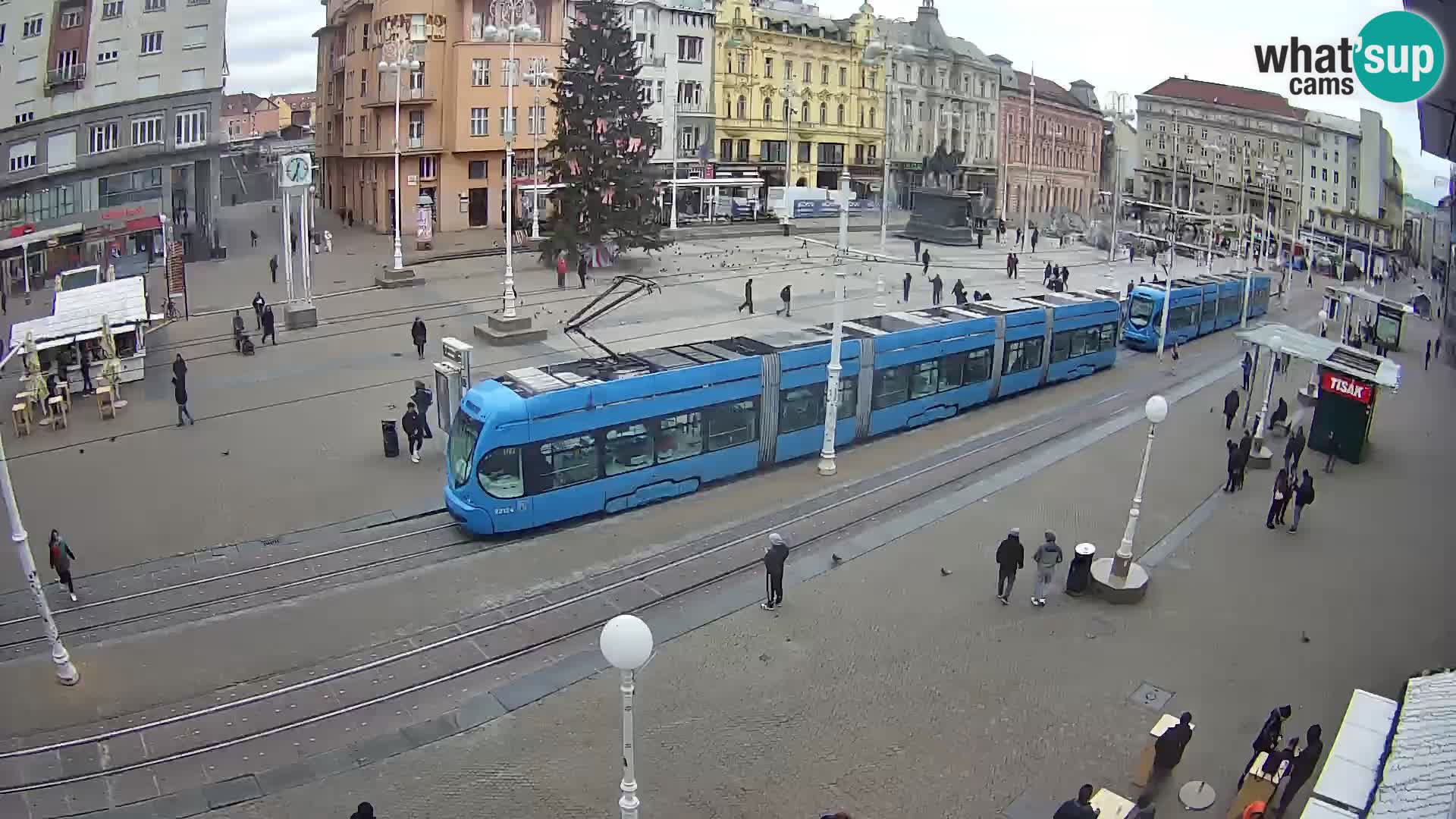 Zagabria – piazza Ban Jelačić