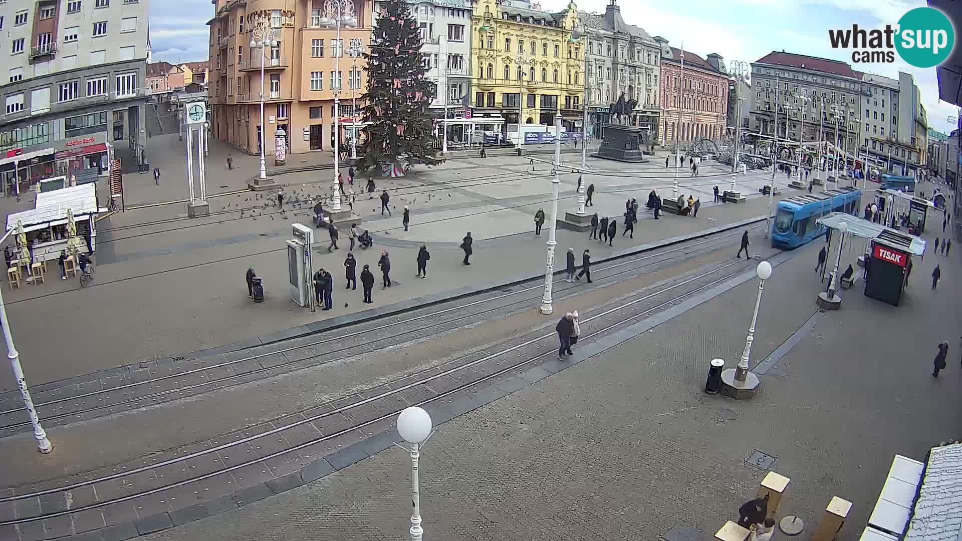 Zagabria – piazza Ban Jelačić