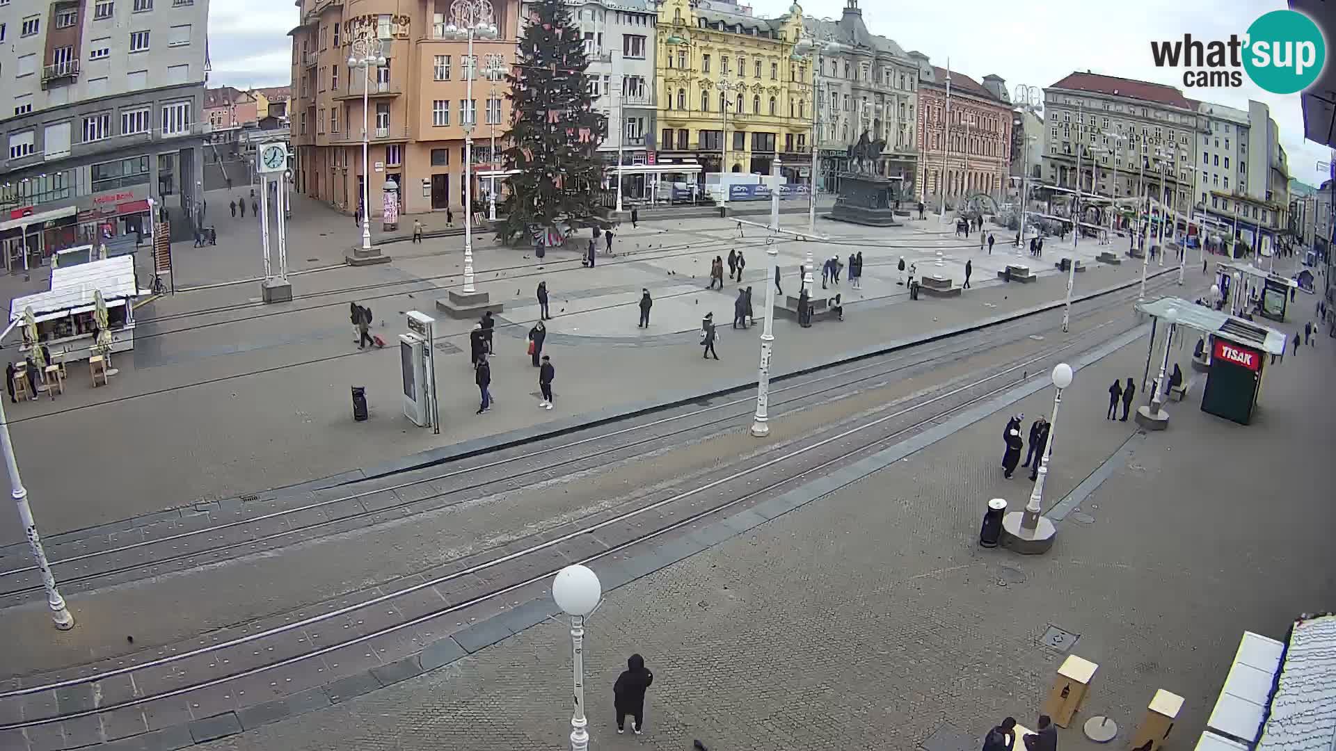 Zagabria – piazza Ban Jelačić