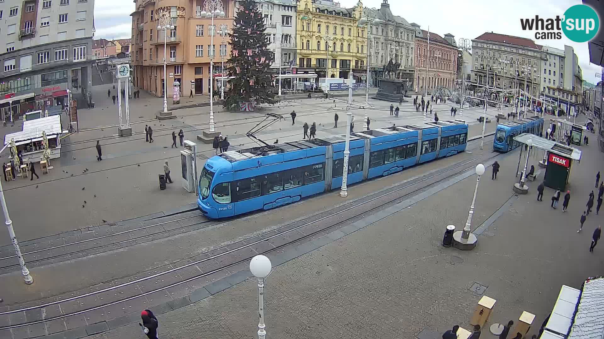 Zagabria – piazza Ban Jelačić