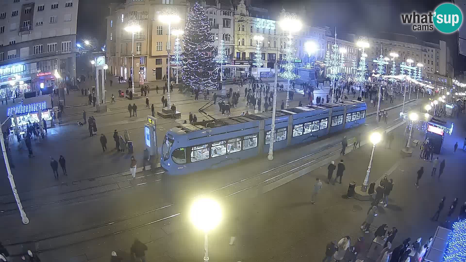 Webcam Zagabria Ban Jelacic piazza | Croazia