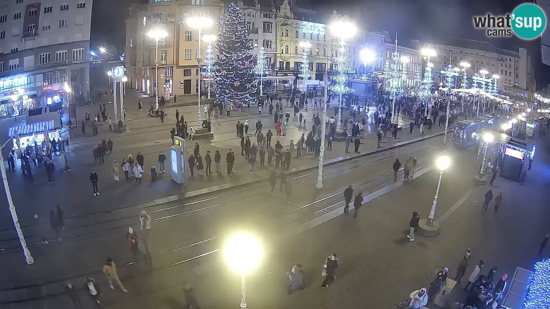 Zagreb live cam Bana Jelačića