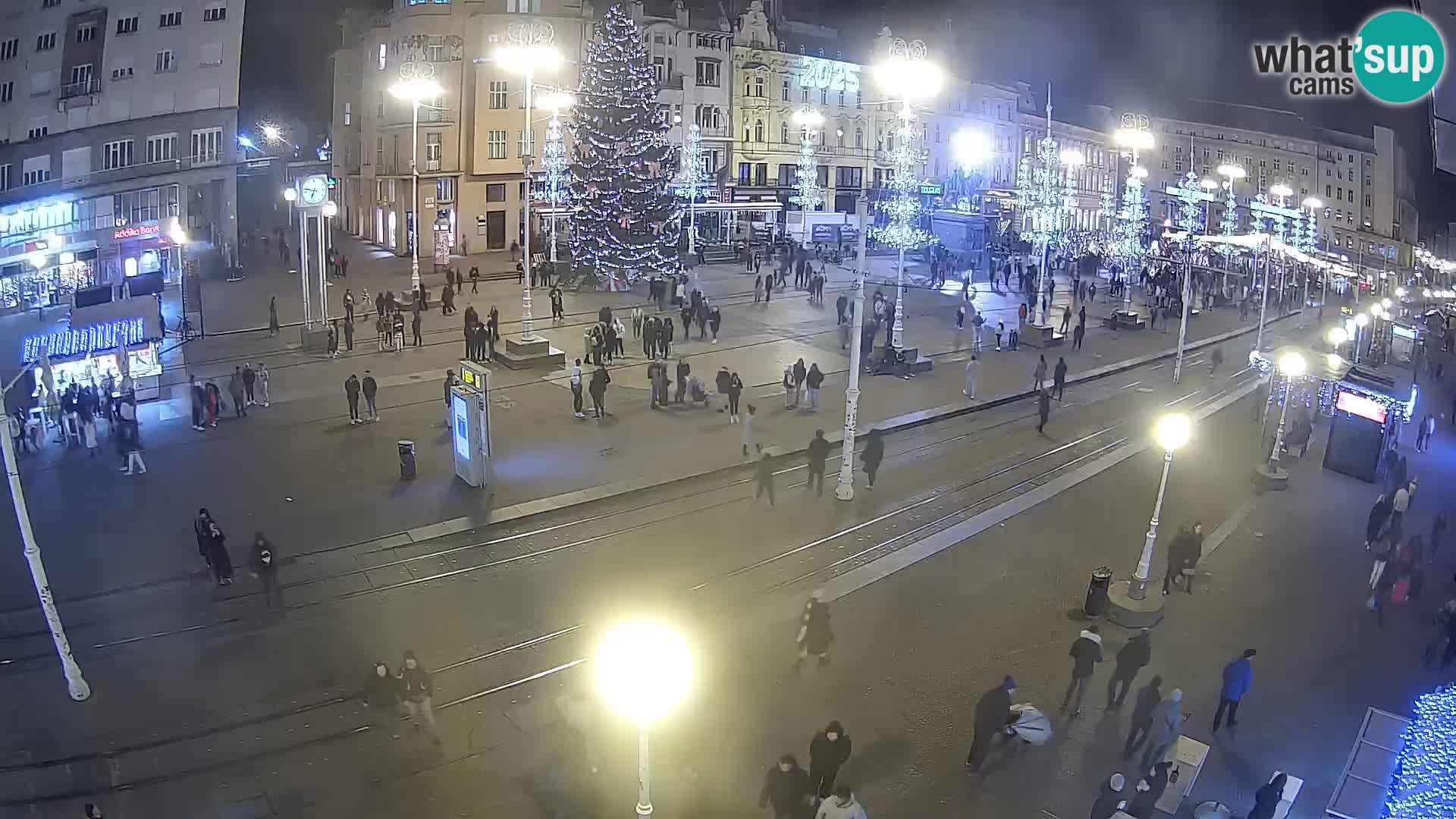 Webcam Zagabria Ban Jelacic piazza | Croazia