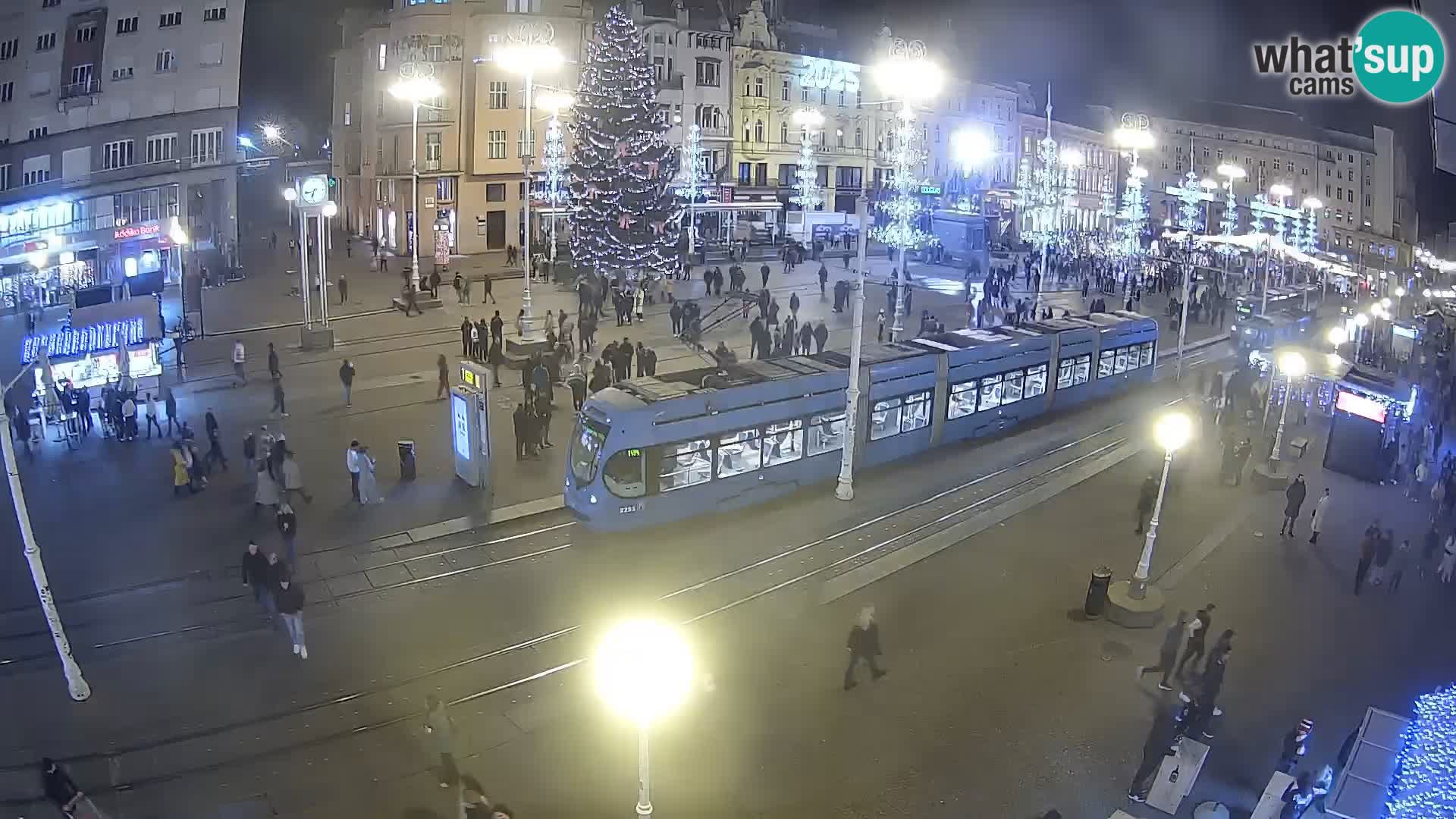 Spletna kamera Zagreb Ban Jelačić