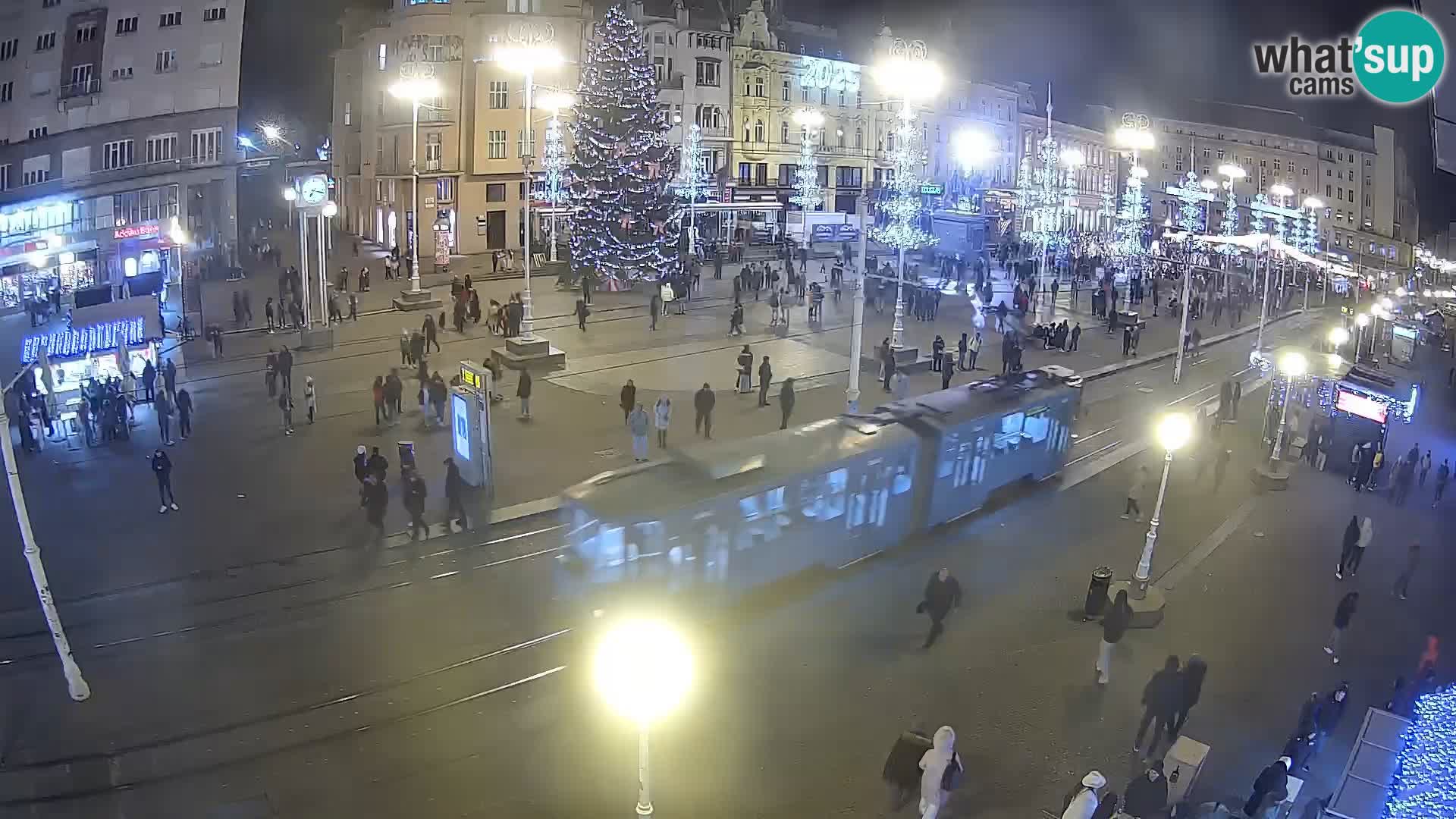 Zagreb live cam Bana Jelačića