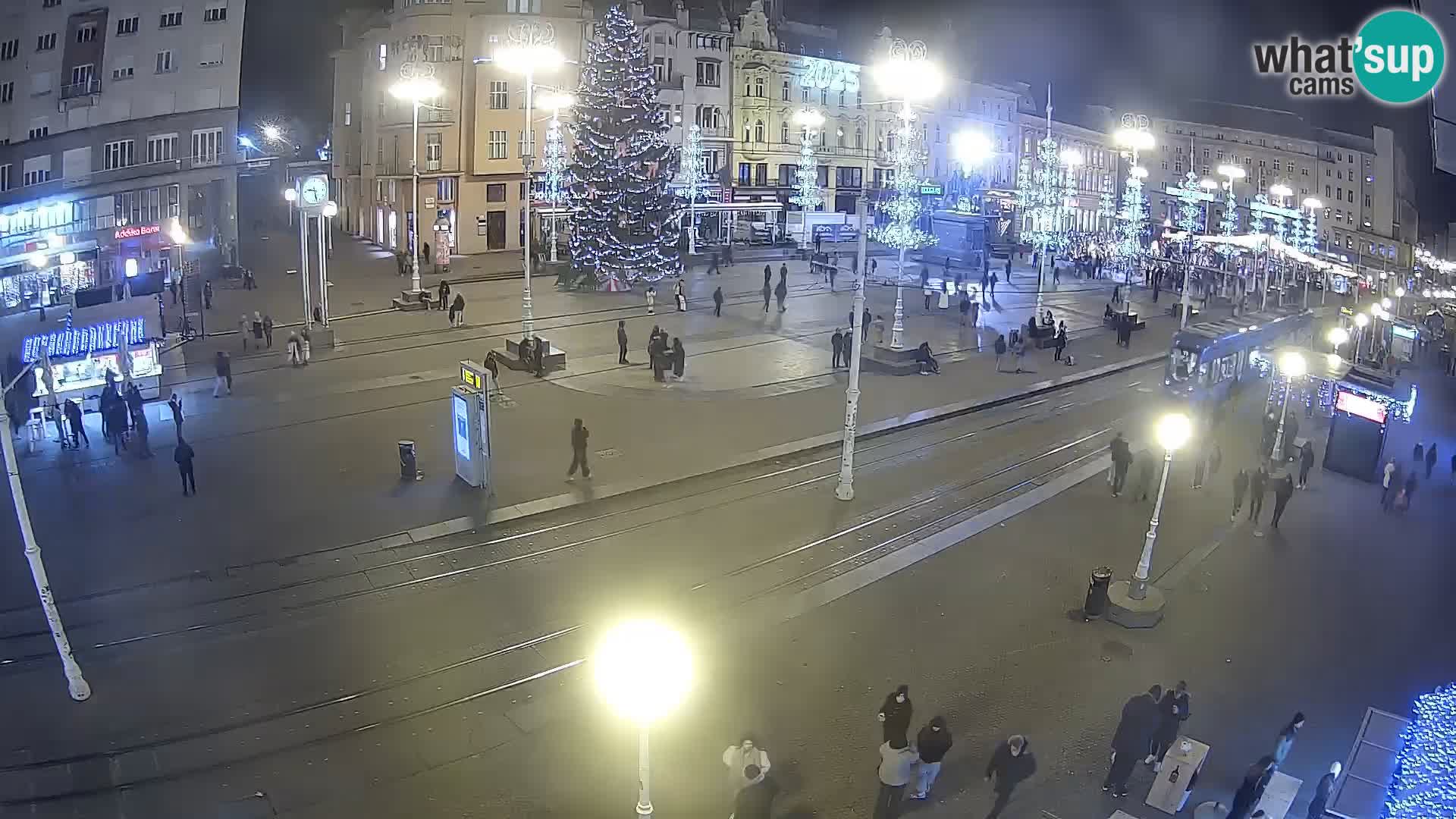 Webcam Zagabria Ban Jelacic piazza | Croazia