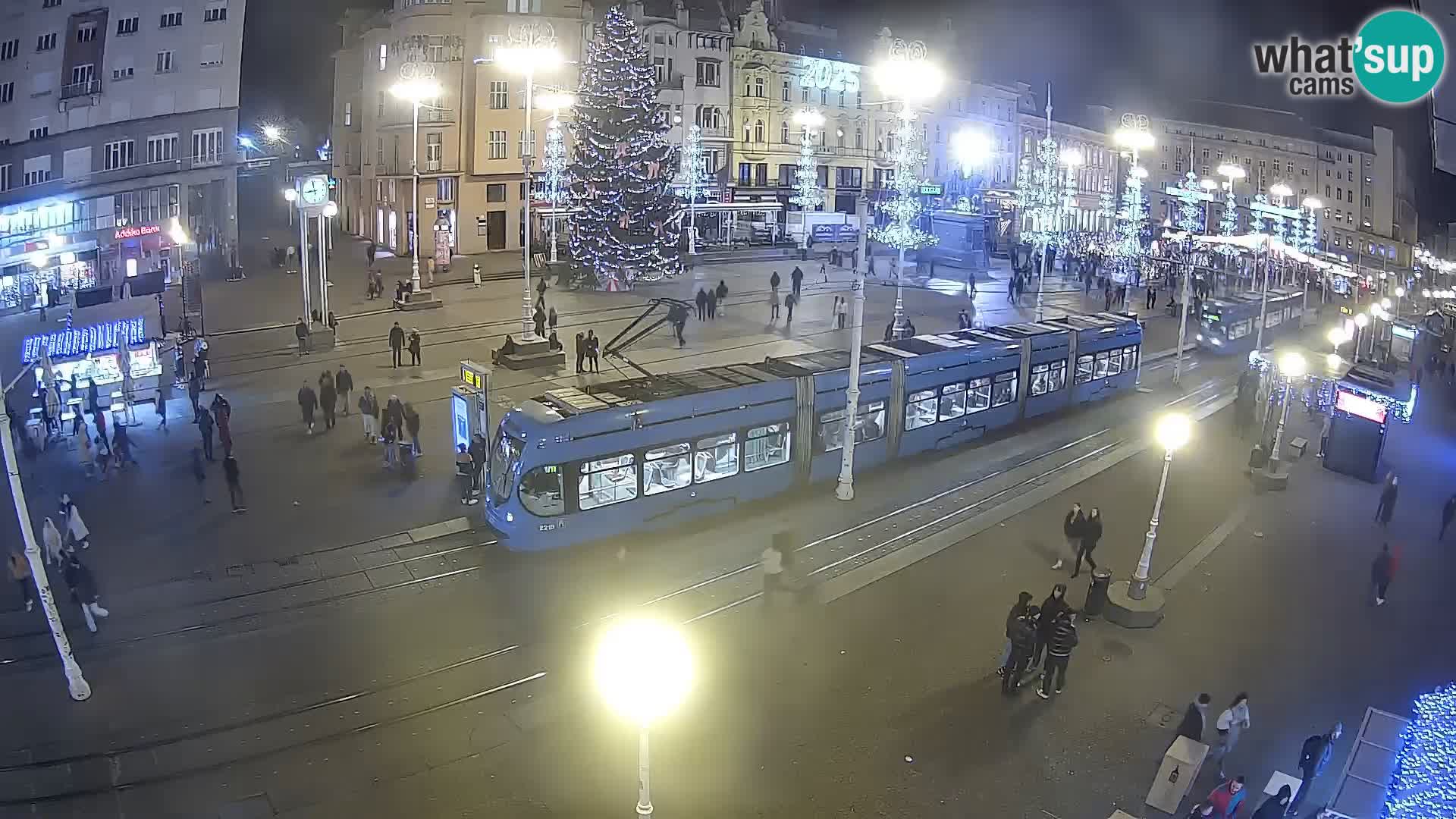 Webcam Zagreb Bana Jelačića square | Croatia