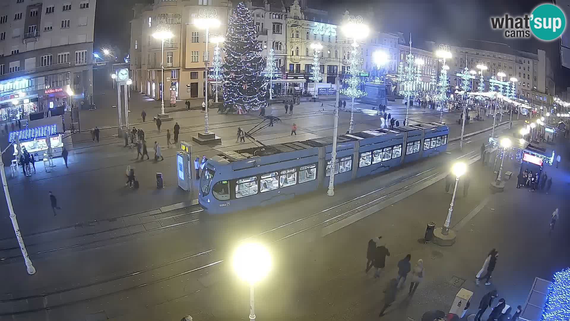 Live Cam Zagreb Ban Jelačić place | Croatie