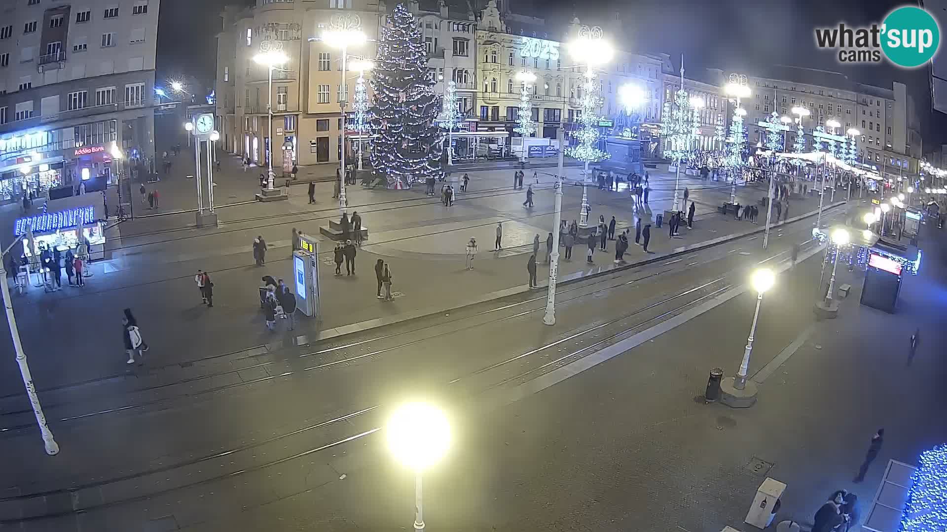 Zagreb live cam Bana Jelačića