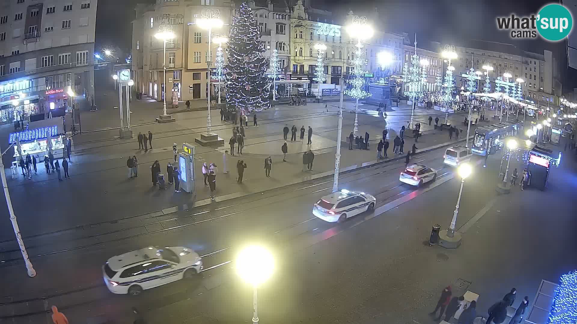 Live Cam Zagreb Ban Jelačić place | Croatie