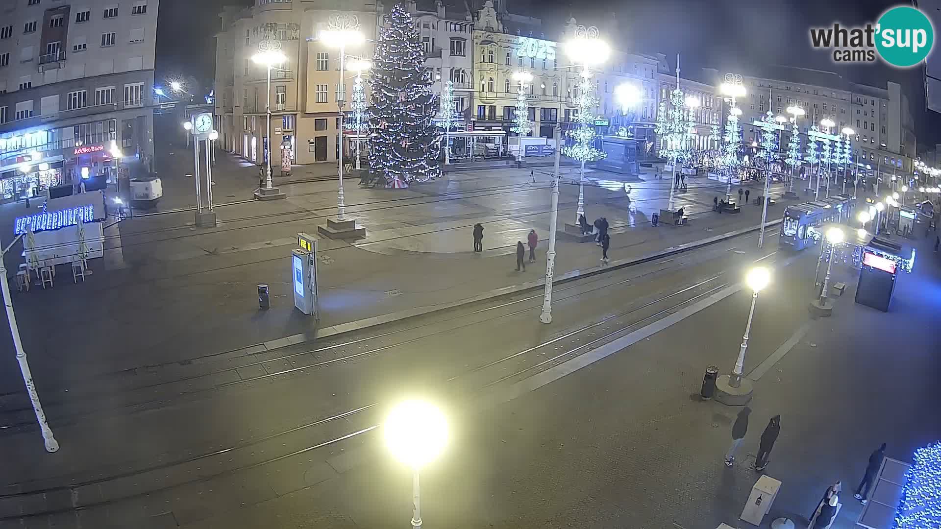 Webcam Zagreb Bana Jelačića square | Croatia