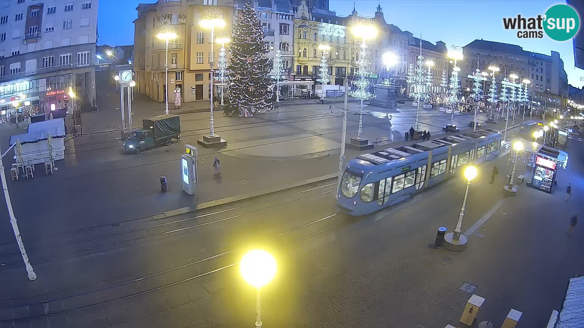 Zagreb live cam Bana Jelačića