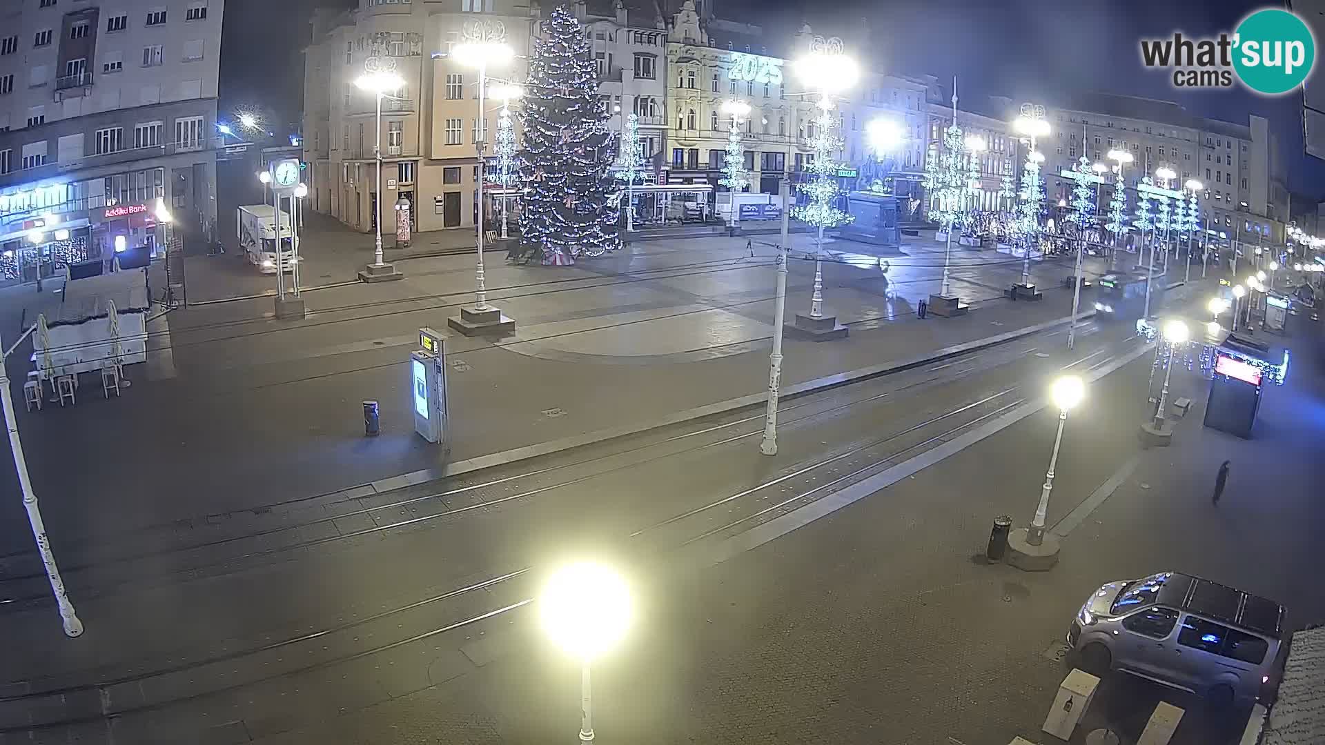 Live Cam Zagreb Ban Jelačić place | Croatie