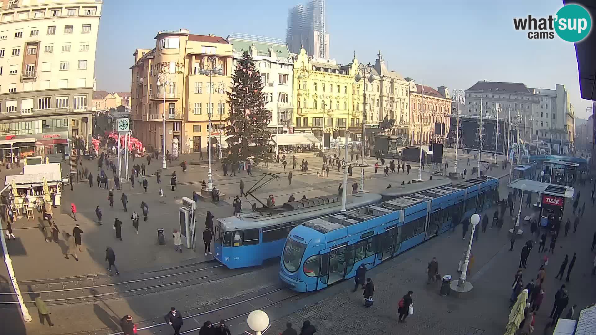 Zagreb -Trg Bana Jelačića