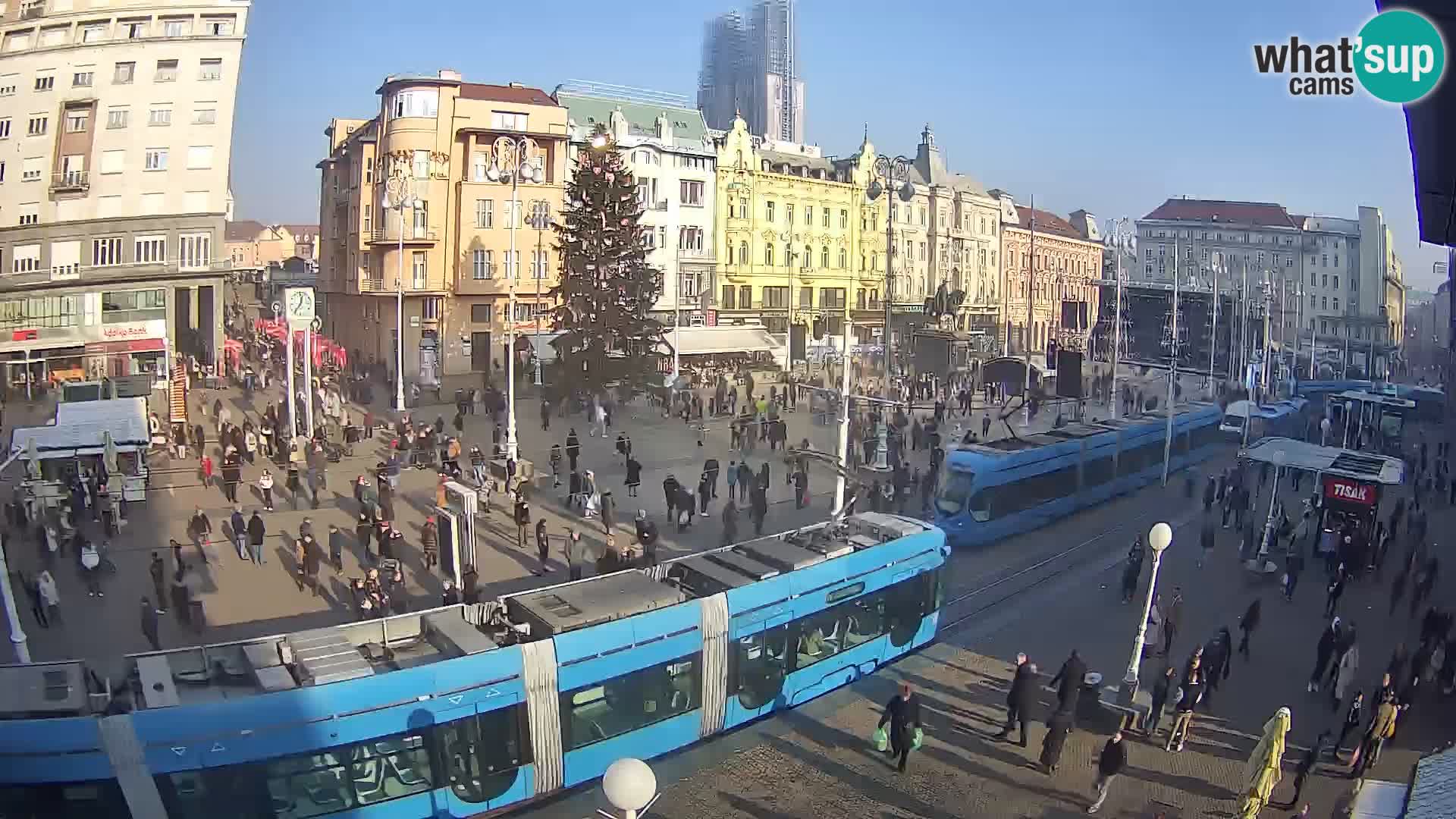 Zagreb – Ban Jelačića square