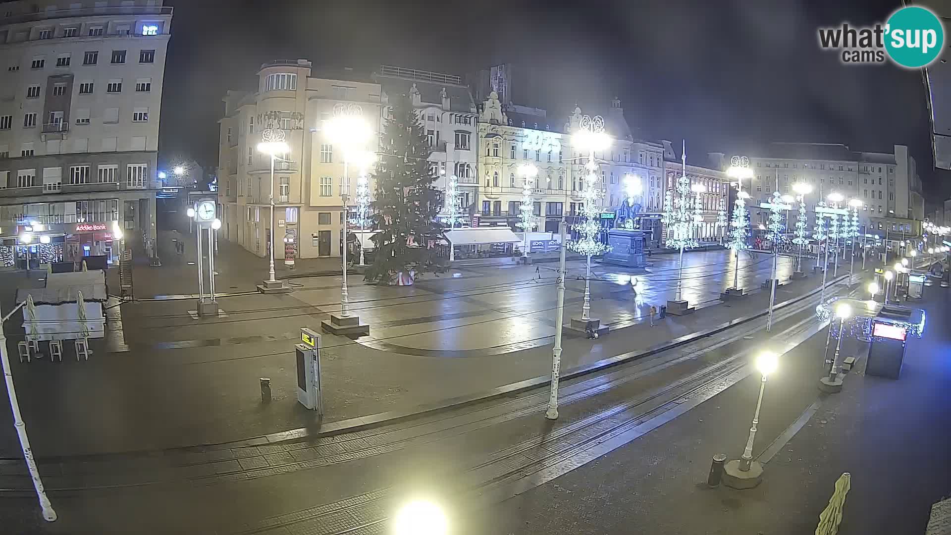 Zagreb live cam Bana Jelačića