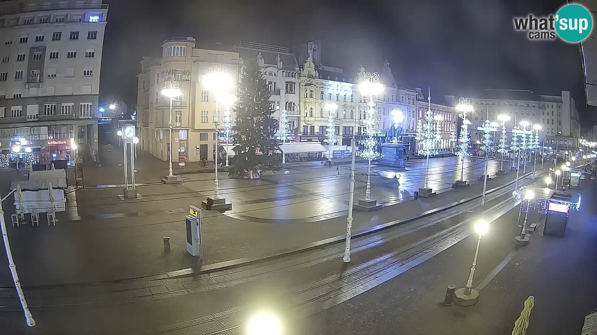 Zagreb live cam Bana Jelačića