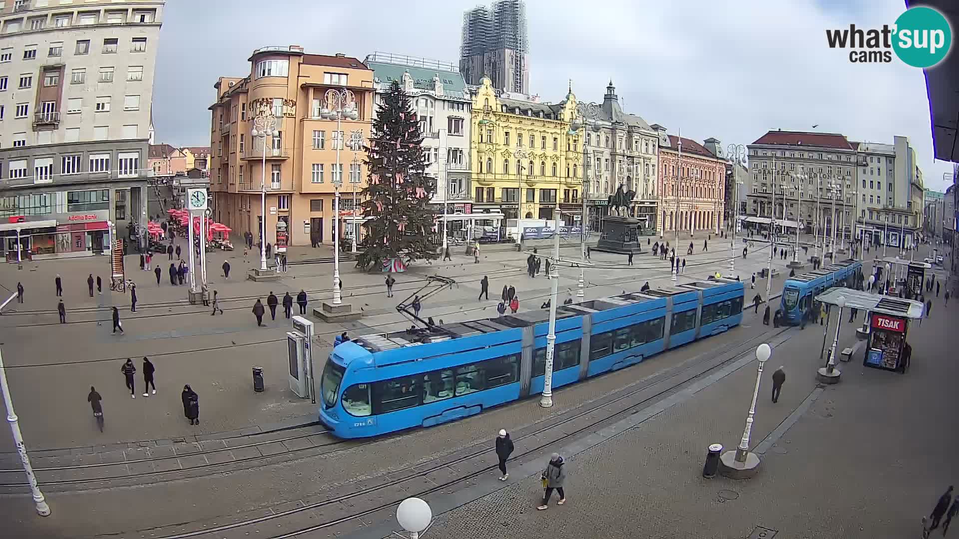 Zagabria – piazza Ban Jelačić