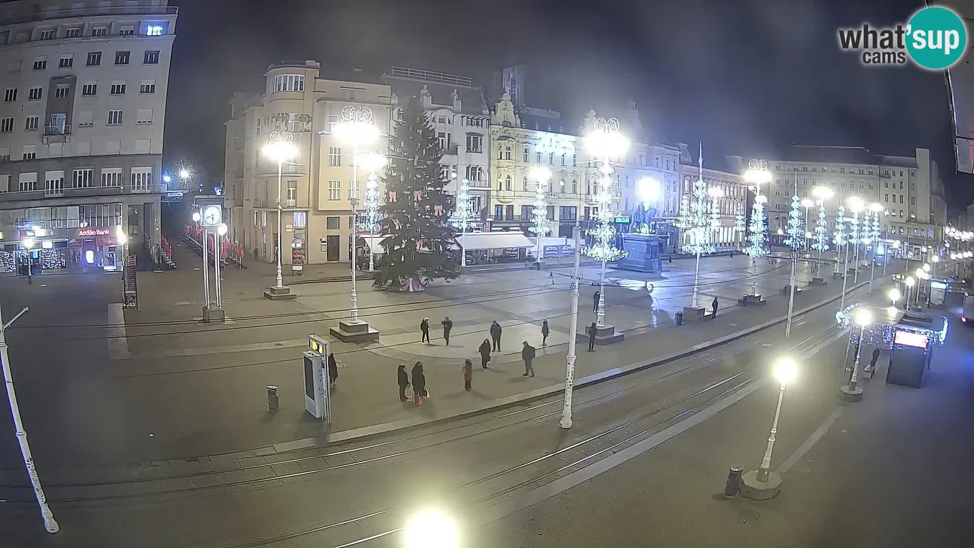 Zagreb live cam Bana Jelačića