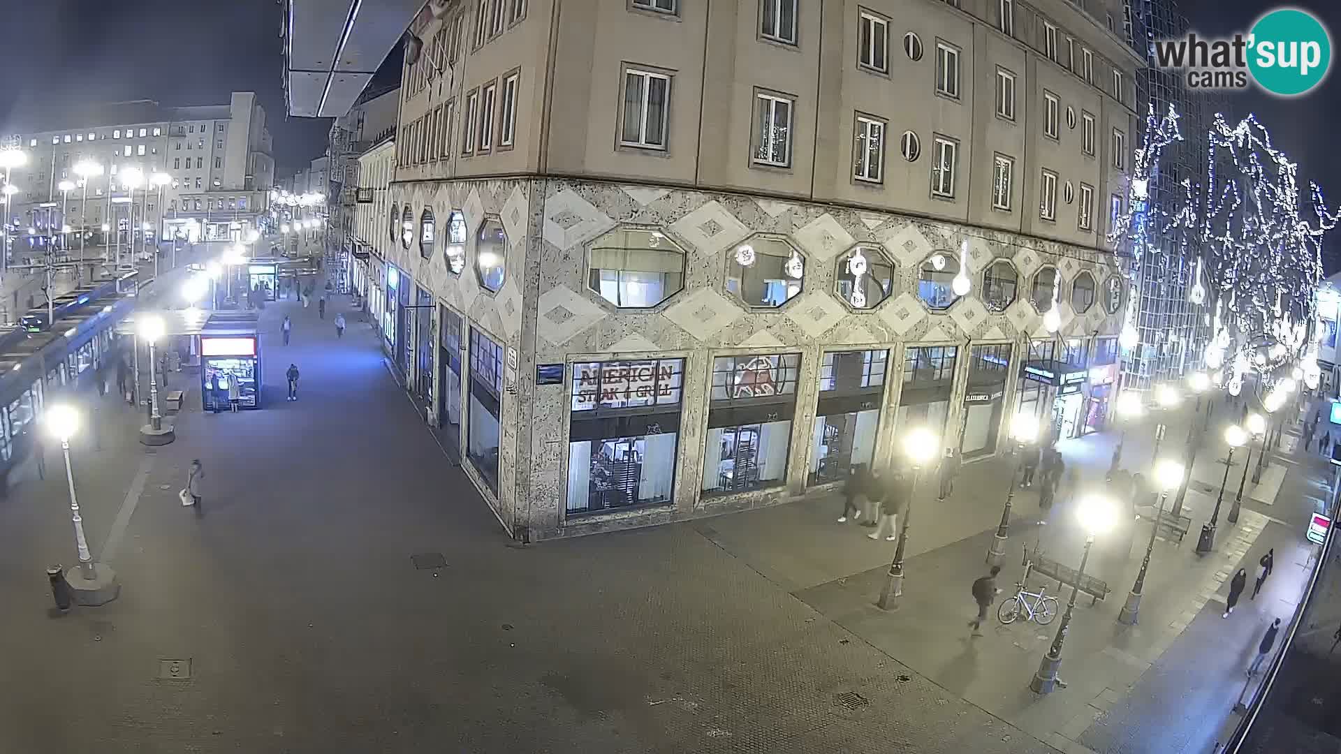 Zagreb live cam Bana Jelačića