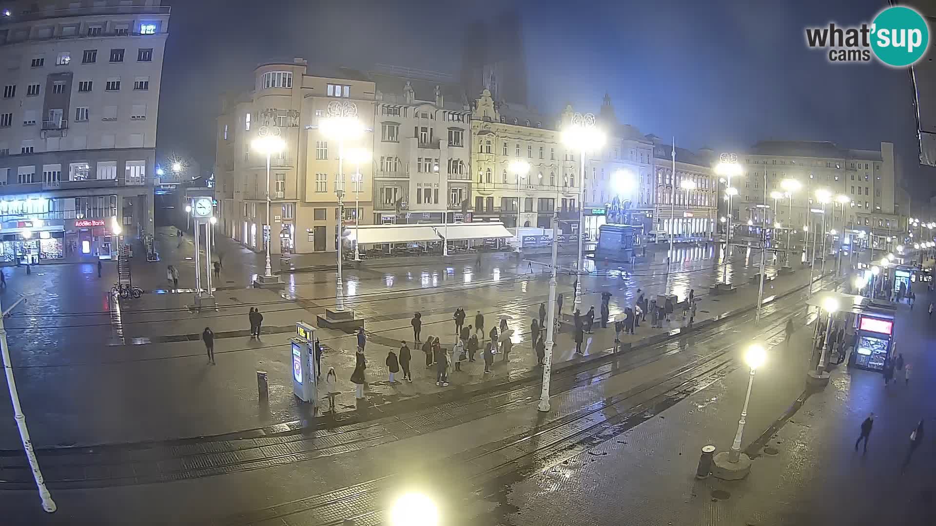 Zagreb live cam Bana Jelačića