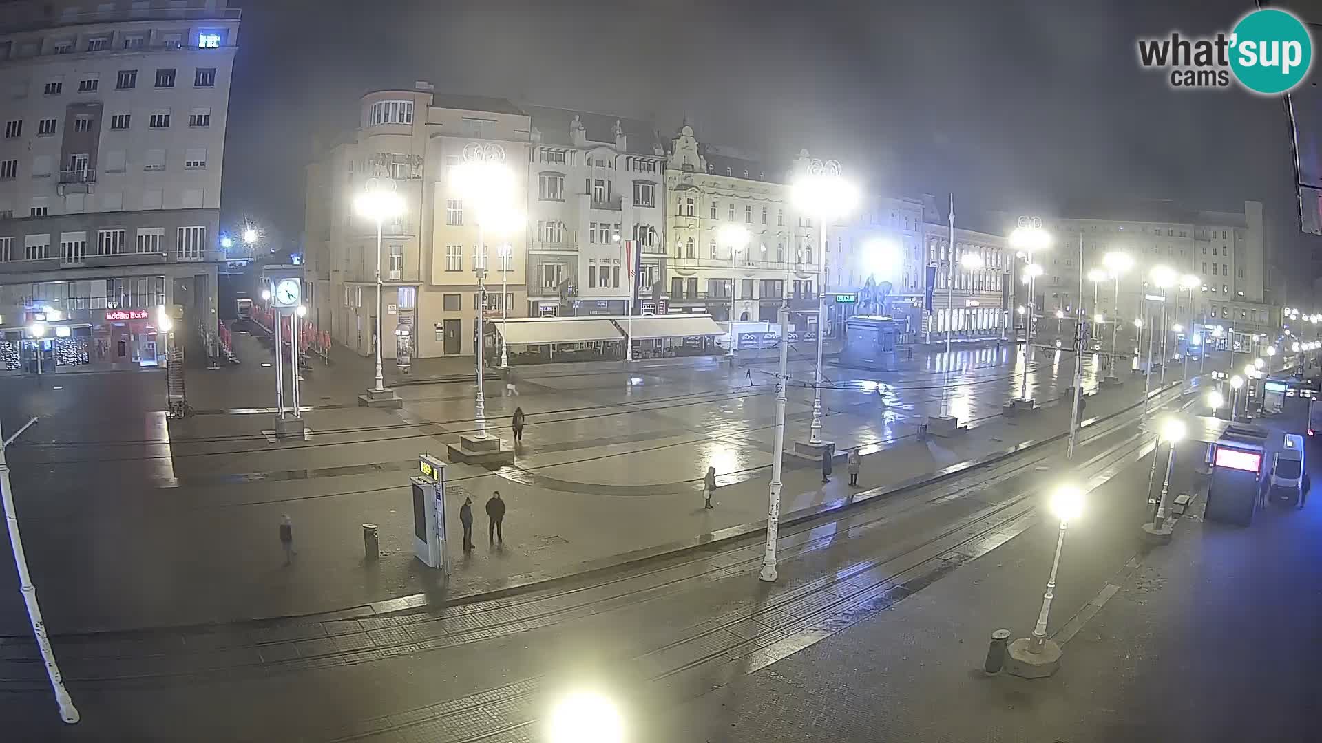 Zagreb live cam Bana Jelačića