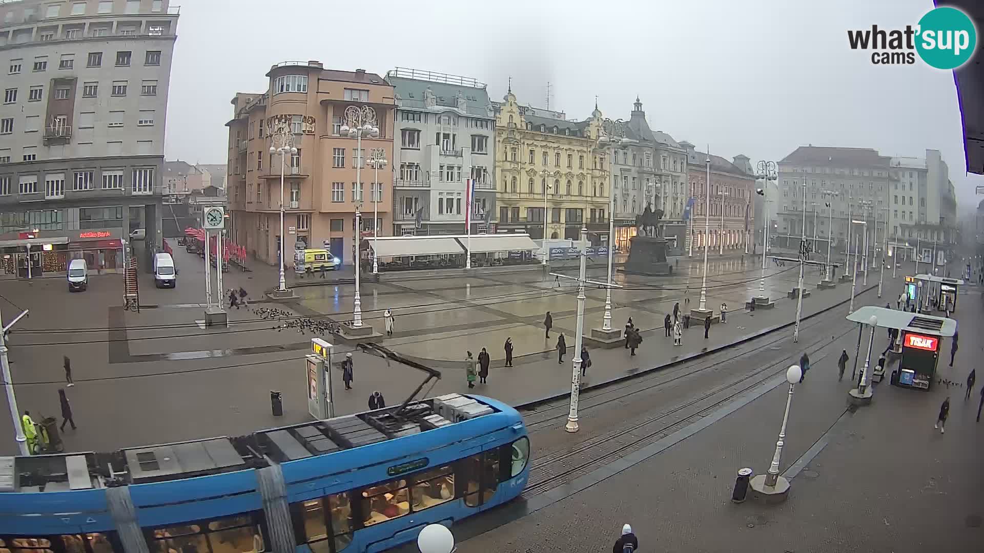 Zagreb -Trg Bana Jelačića